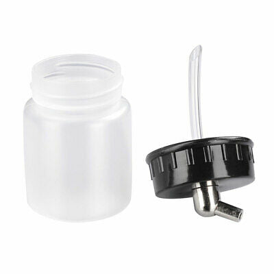 10 Pcs Airbrush Pigment Bottles Dual Action Jars Lid Siphon Feed Paint Cup 22 cc - Trend Times Toy Stores