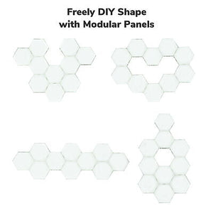 10 Pcs LED Touch Sensitive Hexagon Modular Light DIY Quantum Magnetic Lamp Gifts - Trend Times Toy Stores