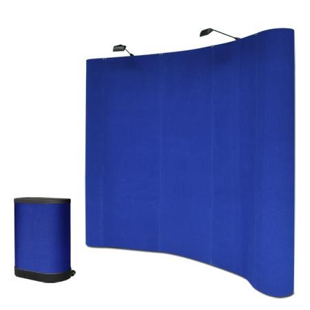 10'x8' Pop Up Portable Trade Show Display Booth w/ Counter B – Trend ...