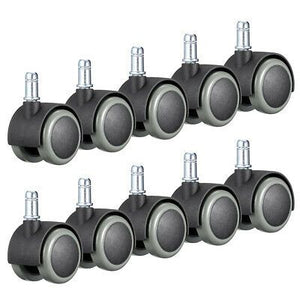 10pcs Office Chair Caster Wheel Swivel Wood Floor Home Furniture Replacement - Trend Times Toy Stores