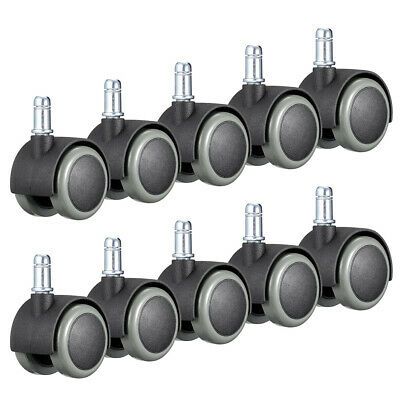 10pcs Office Chair Caster Wheel Swivel Wood Floor Home Furniture Replacement - Trend Times Toy Stores