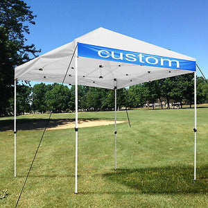 10x10' 1080D Commercial EZ Pop Up Canopy Waterproof Wedding Party Tent Outdoor - Trend Times Toy Stores