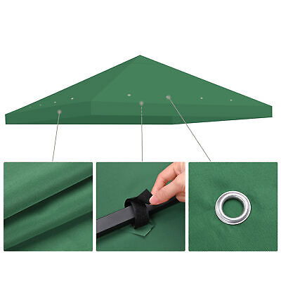 10x10 Ft 1-Tier Gazebo Top Replacement UV Block Outdoor Canopy Cover Patio Pool - Trend Times Toy Stores