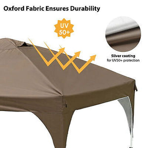 10x10 Ft Pop up Canopy UV50+ Instant Folding Tent Roller Bag Outdoor Backyard - Trend Times Toy Stores