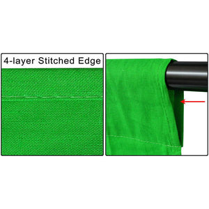 10x10 ft Photography Green Background Muslin Backdrop - Trend Times Toy Stores