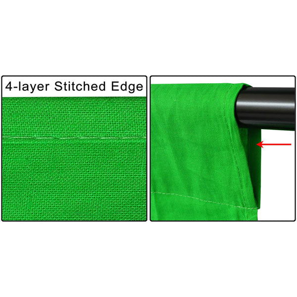10x10 ft Photography Green Background Muslin Backdrop - Trend Times Toy Stores