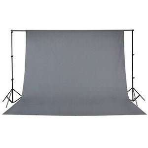 10x10ft 100% Cotton Muslin Backdrop Photography Background Photo Studio Gray - Trend Times Toy Stores