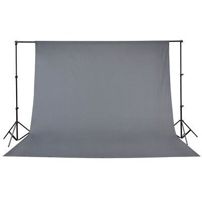 10x10ft 100% Cotton Muslin Backdrop Photography Background Photo Studio Gray - Trend Times Toy Stores