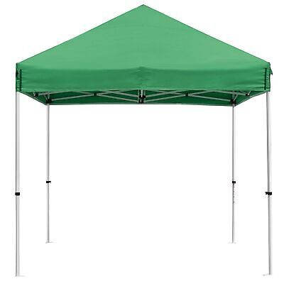10x15 ft Pop Up Canopy CPAI-84 Commercial Outdoor Trade Fair Party Tent Green - Trend Times Toy Stores