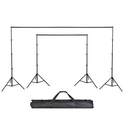 10x8.5ft Adjustable Background Support Stand Photograph Backdrop Detach Crossbar - Trend Times Toy Stores