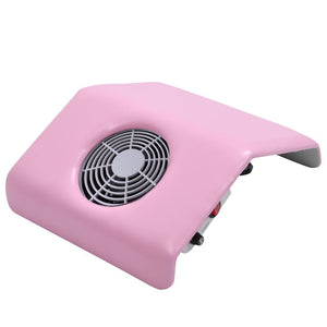 110V Nail Dust Collector Manicure Pedicure Salon Nail Drill Art Suction Fan Tool Pink - Trend Times Toy Stores