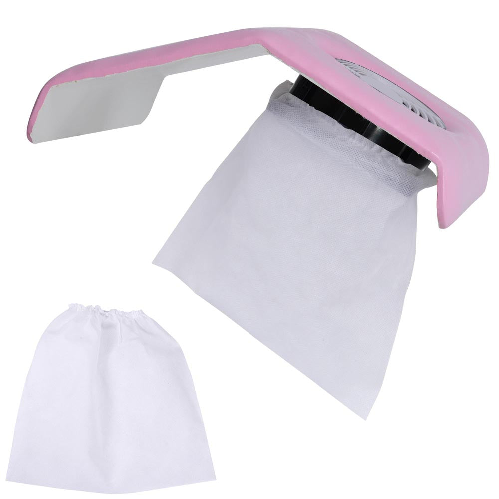 110V Nail Dust Collector Manicure Pedicure Salon Nail Drill Art Suction Fan Tool Pink - Trend Times Toy Stores