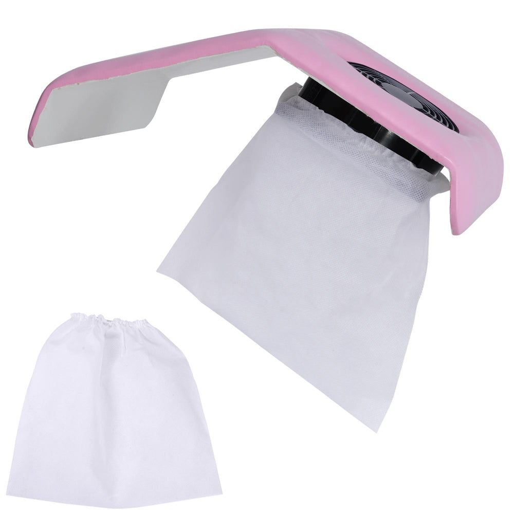 110V Nail Dust Collector Manicure Pedicure Salon Nail Drill Art Suction Fan Tool Pink - Trend Times Toy Stores