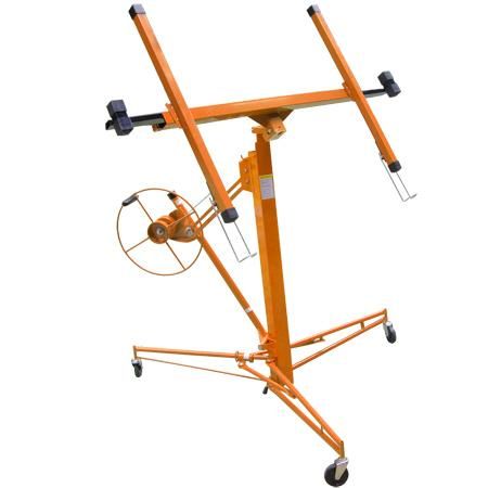 11' 15' Drywall Lift Plasterboard Sheetrock Panel Lifter Orange