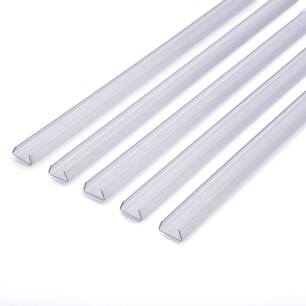 3ft 9/16in. Plastic U-Channels Set(5)