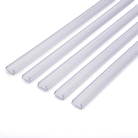 3ft 9/16in. Plastic U-Channels Set(5)