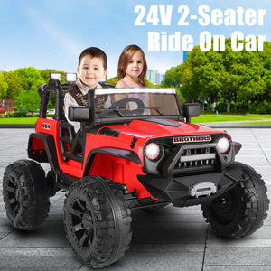 12/24V Large Electric Ride-On Truck and Motorcycle for Kids Trend Times 8