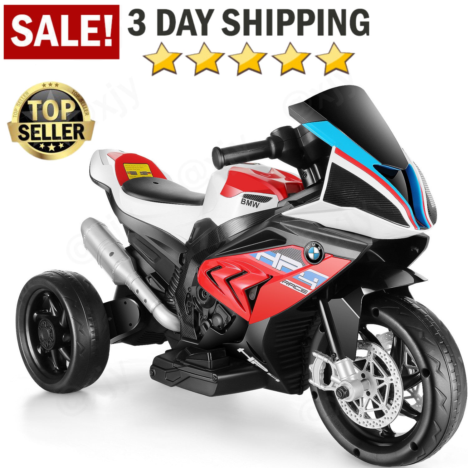 12V/24V Large Electric Ride-On Truck and Motorcycle for Kids Toy Gift Trend Times 16