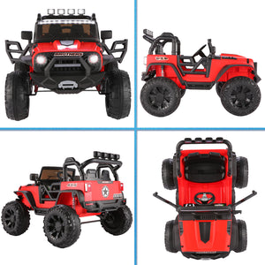 12V/24V Large Electric Ride-On Truck and Motorcycle for Kids Toy Gift Trend Times 6