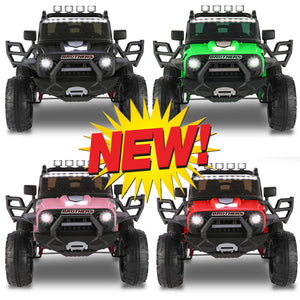 12/24V Large Electric Ride-On Truck for Kids with Parental Remote Control Trend Times 11