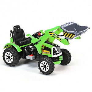 12V Battery-Powered Green Kids Ride-On Dumper Truck Trend Times 5