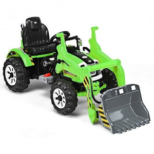 12V Battery-Powered Green Kids Ride-On Dumper Truck Trend Times Variant 0