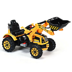 12V Battery Powered Yellow Kids Ride-On Dumper Truck Trend Times 5