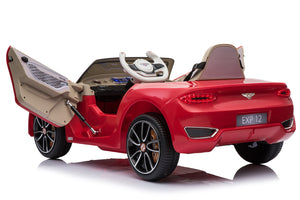 12V Powered Bentley Ride-On Car with Parent Remote Control Trend Times 4