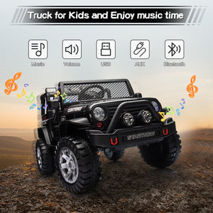 12V Electric 2-Seater Jeep Ride-On Car with Remote Control for Kids Ages 3-6 Trend Times 6