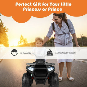 V Kids Electric 4-Wheeler ATV Quad with MP3 Player and LED Lights Trend Times 8
