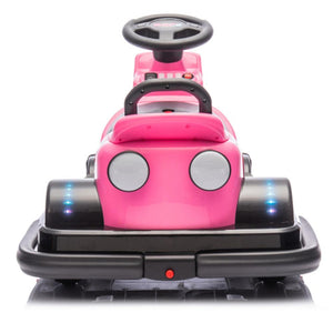 Kids Ride-On Motor Bumper Car with Cute Pink Design for Ages 3-5 Trend Times 6