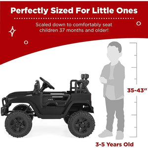 12V Kids Ride-On Truck with Remote Control, Spring Suspension, LED Lights, and AUX Port Trend Times 2