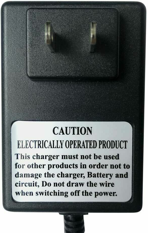 12 Volt 1A USB-C Battery Charger Adapter for Kids Ride-On Car Power Supply Trend Times 5