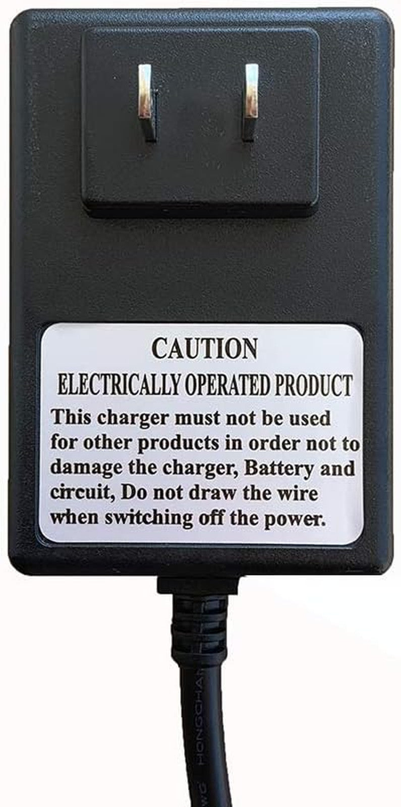 12 Volt B-Type Plug Charger and 12V Adapter for Kids Ride-On Battery Trend Times 4