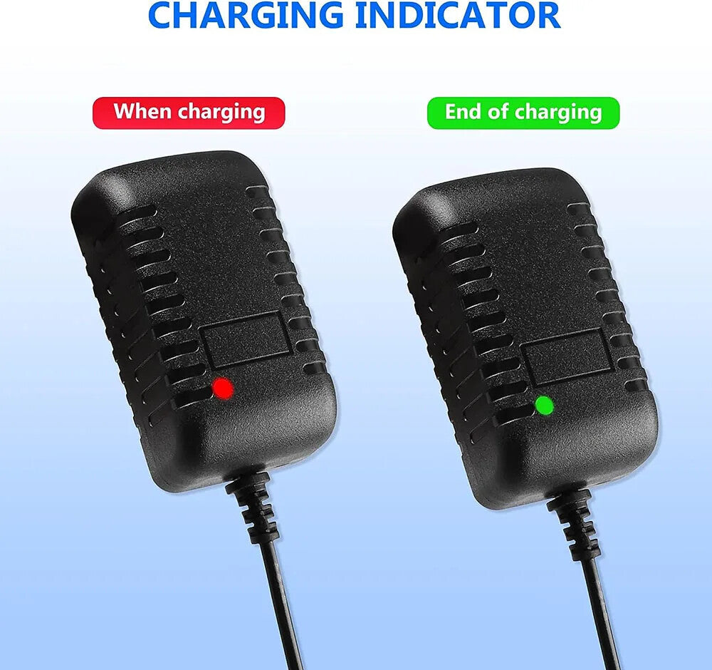 12 Volt 1A Battery Charger for Kids Electric Ride-On Cars and Toys Trend Times 21