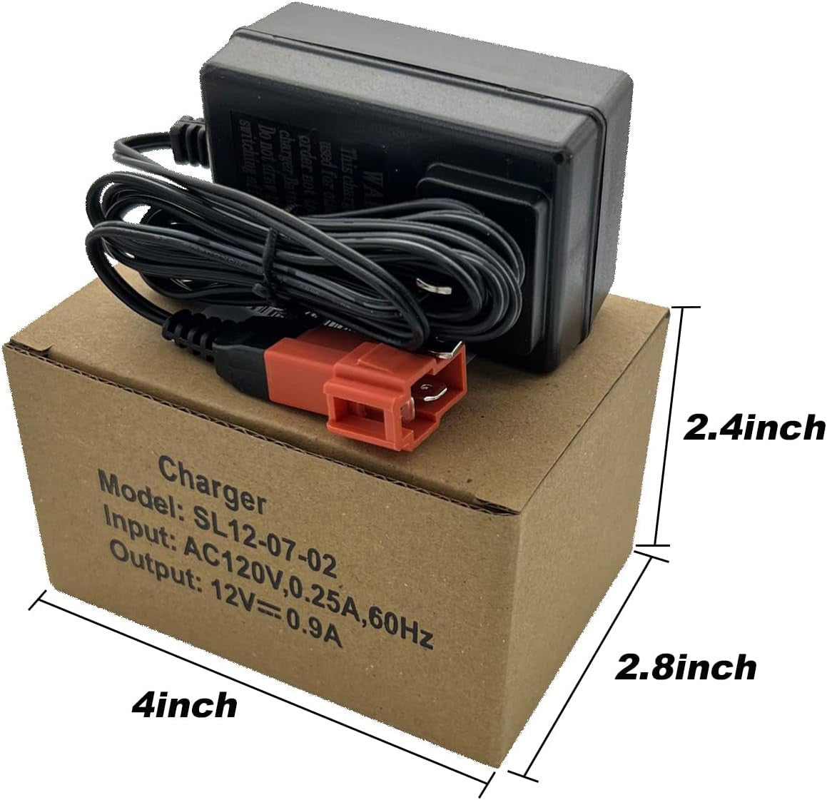 12 Volt 12V Battery Charger for Kids Ride-On Electric Toys and Cars Trend Times 6