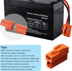 12 Volt Battery Charger for Kids Ride-On Toys and Cars Trend Times 5