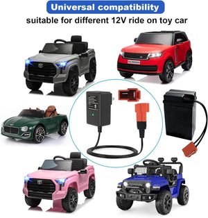 12 Volt Battery Charger for Kids Ride-On Toys and Cars Trend Times 6