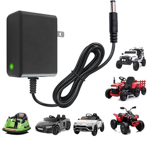 12 Volt Battery Charger for Kids Ride-On Toys and 12V Ride-On Cars Trend Times 0
