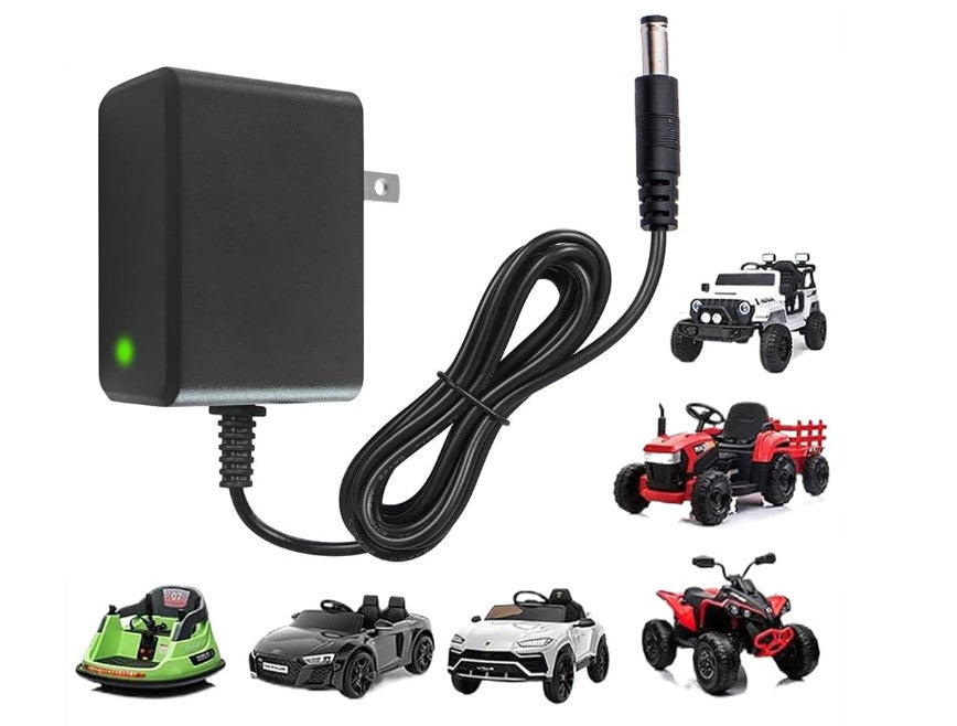 12 Volt Battery Charger for Kids Ride-On Toys and Cars Trend Times 1