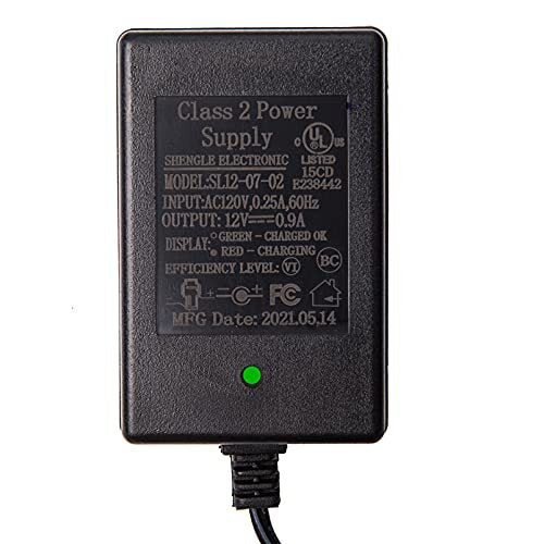 12 Volt 0.9A Battery Charger for Kids Electric Ride-On Cars and Toys Trend Times 7