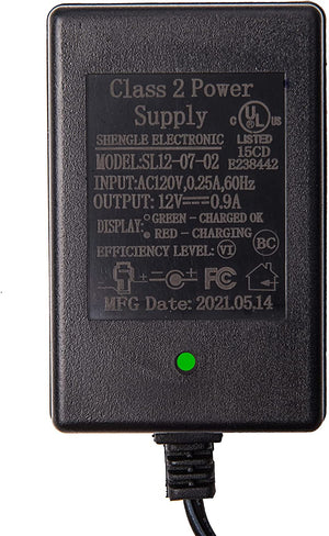 12 Volt 0.9A Battery Charger for Kids Electric Ride-On Toy Cars Trend Times 8