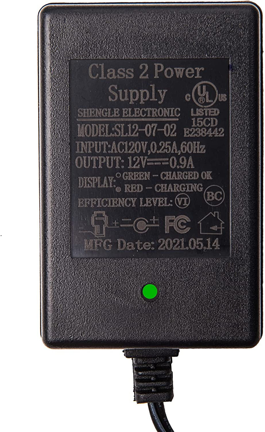 12 Volt 0.9A Battery Charger for Kids Electric Ride-On Toy Cars Trend Times 8