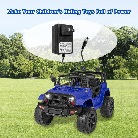 12 Volt 0.9A Battery Charger for Kids Electric Ride-On Car Toys Trend Times 6