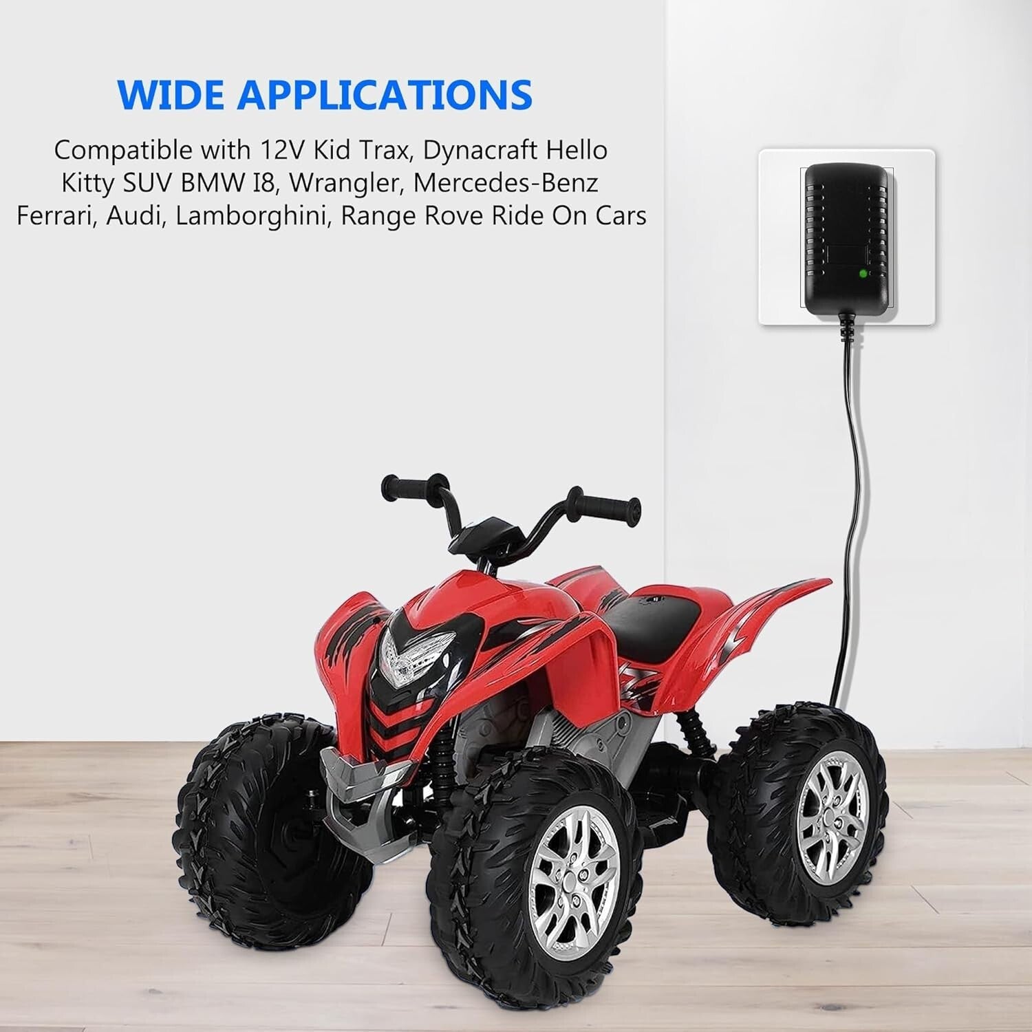12 Volt 14.4V 1000mA Battery Charger for Ride-On Toys Trend Times 8
