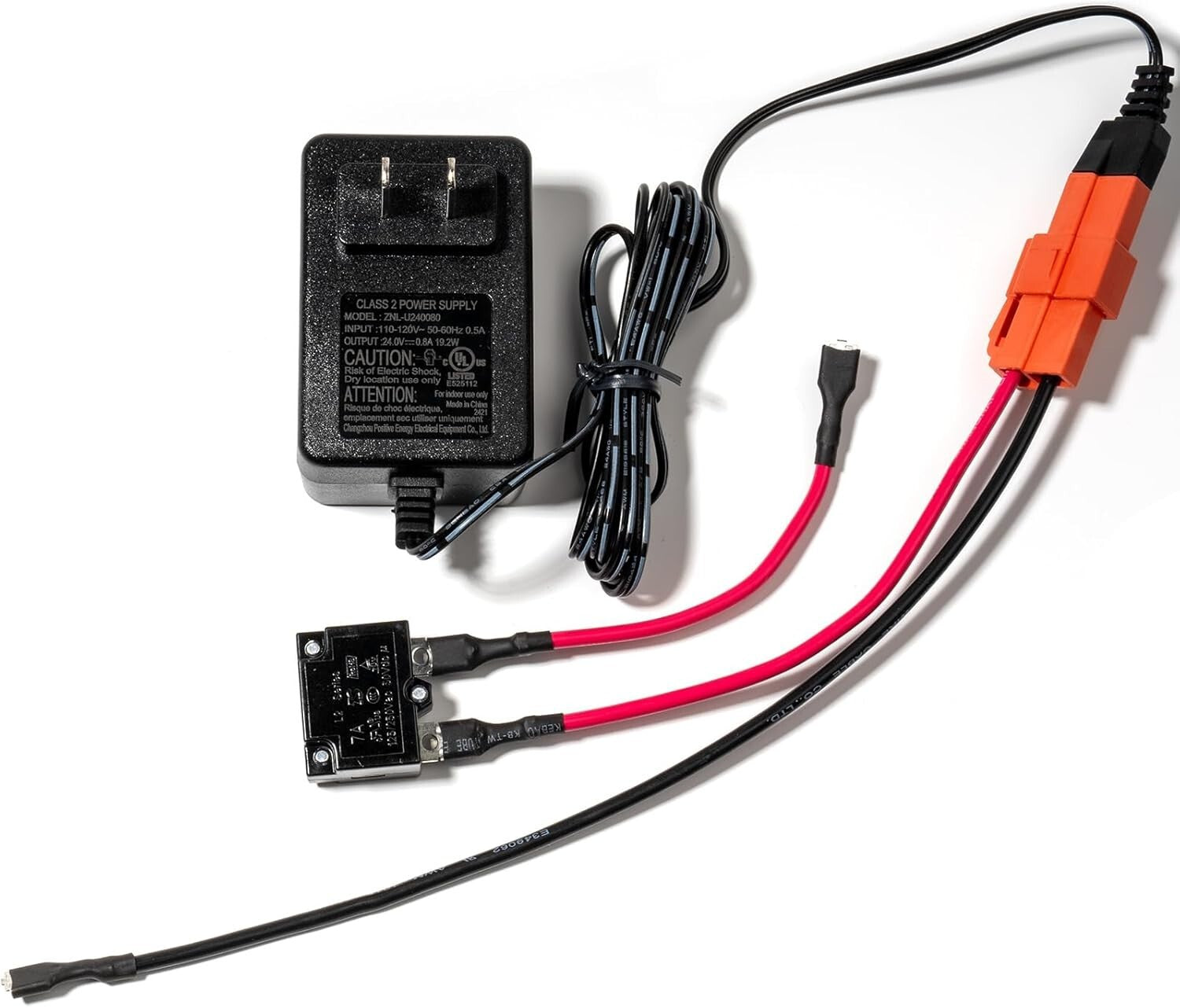 12 Volt Battery Charger with Wire for Kids Ride-On Toys and Cars 12V Trend Times 4