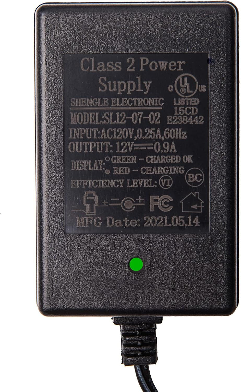12 Volt Battery Charger for Kids Ride-On Toy Cars SL12-07-02 Trend Times 7