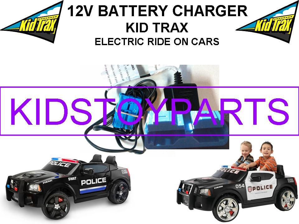 12 Volt Rechargeable Battery Charger with Blue Connector for Kid Trax Dodge Ride-On Toys Trend Times Variant 0