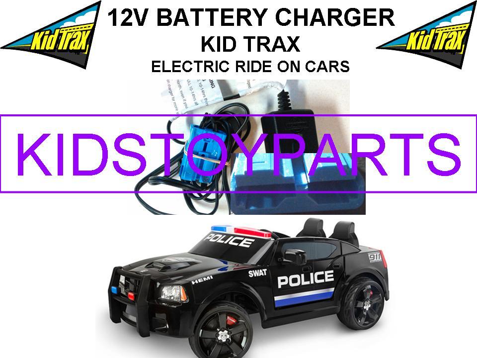 Volt AA Battery Charger with Blue Connector for Kid Trax Dodge Charger SWAT Police Car Trend Times Variant 0