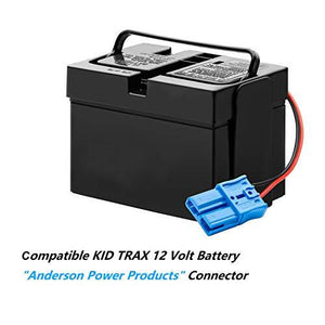 12 Volt Battery Charger with Large Blue Plug for 12V Kids Trax Ride-On Vehicle Trend Times 4